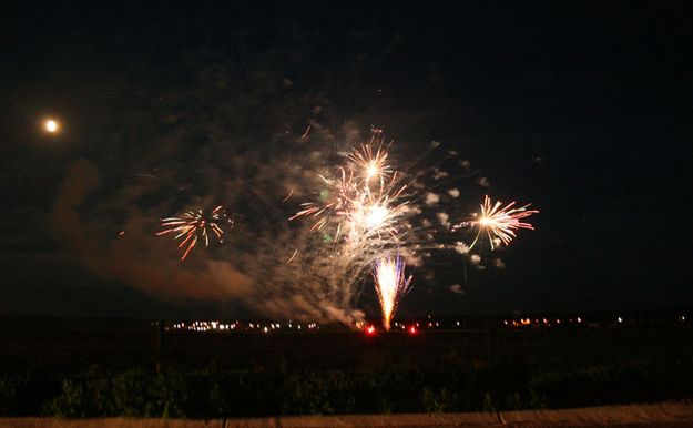 4th of July Fireworks. Photo by Dawn Ballou, Pinedale Online.