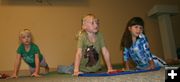 Yoga Girls. Photo by Pam McCulloch, Pinedale Online.