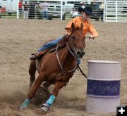 Hailey Carlson. Photo by Clint Gilchrist, Pinedale Online.