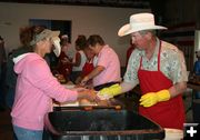 BBQ. Photo by Dawn Ballou, Pinedale Online.