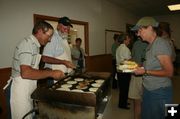 Pancake Breakfast. Photo by Dawn Ballou, Pinedale Online.