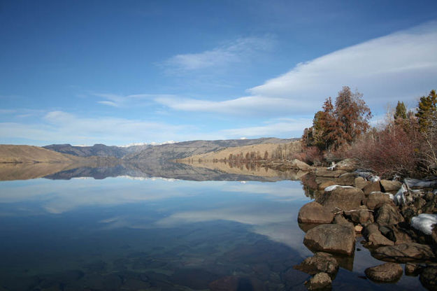 Blue water. Photo by Kevin Haffey.