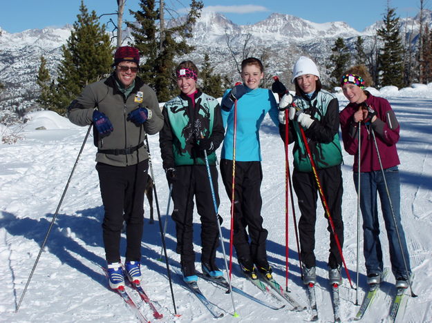 Pinedale Nordic Skiers. Photo by Bob Barrett.