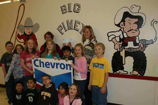 Chevron Grant. Photo by Big Piney 4-H Afterschool Program.