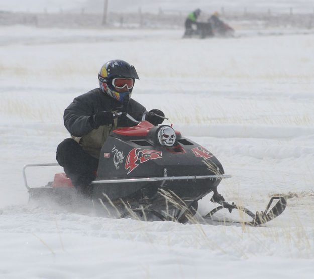 Sled 45. Photo by Dawn Ballou, Pinedale Online.