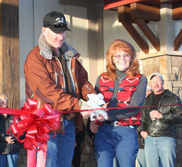 Ribbon Cutting. Photo by Trey Wilkinson.