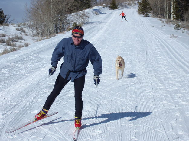 Mike Looney. Photo by Bob Barrett, Pinedale Ski Education Foundation.