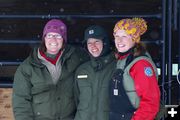 Three ladies. Photo by Cat Urbigkit, Pinedale Online.