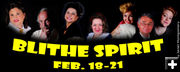 Blithe Spirit. Photo by Pinedale Community Theatre.