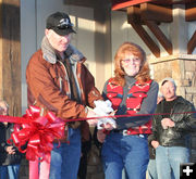 Ribbon Cutting. Photo by Trey Wilkinson.