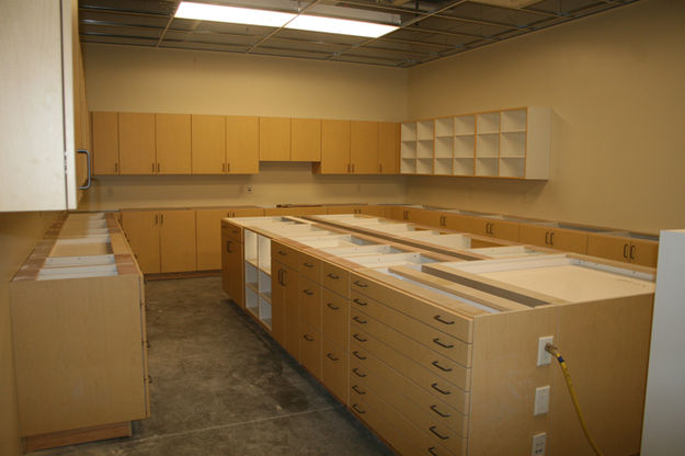 School Work Room. Photo by Pam McCulloch, Pinedale Online.