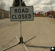 Road Closed. Photo by Dawn Ballou, Pinedale Online.