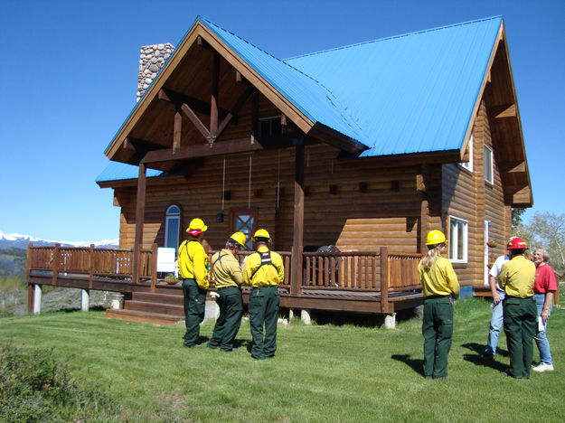 Prepare BEFORE the fire. Photo by Sublette Fire.