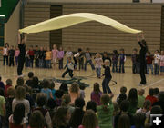 Parachute. Photo by Pam McCulloch, Pinedale Online.