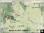 March 14 - 3:50PM Ozone. Photo by Wyoming DEQ.