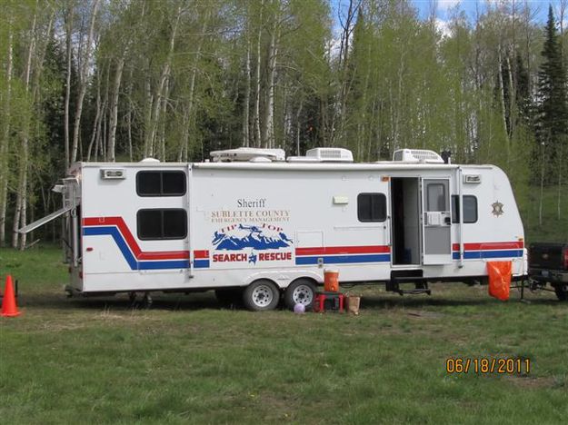 Command Trailer. Photo by T.J. Hunt.