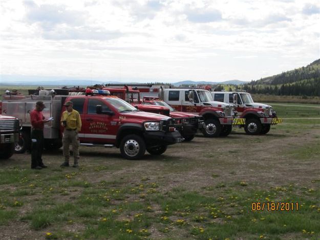 Interagency Training. Photo by T.J. Hunt.