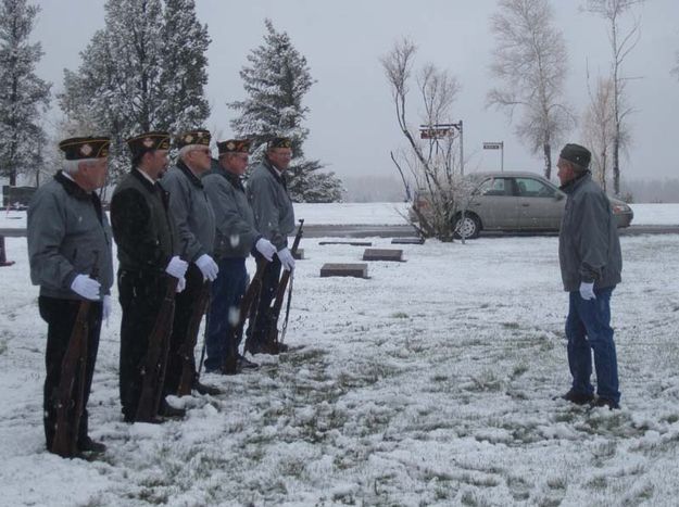 Honor Guard. Photo by Bill Winney.