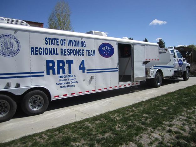 Regional Response Team Trailer. Photo by Bill Winney.