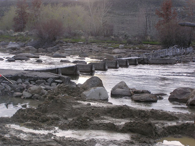 Rocks gone. Photo by David Rule.