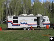 Command Trailer. Photo by T.J. Hunt.