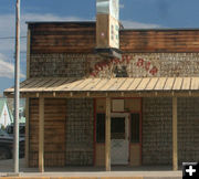 Front sign. Photo by Clint Gilchrist, Pinedale Online.