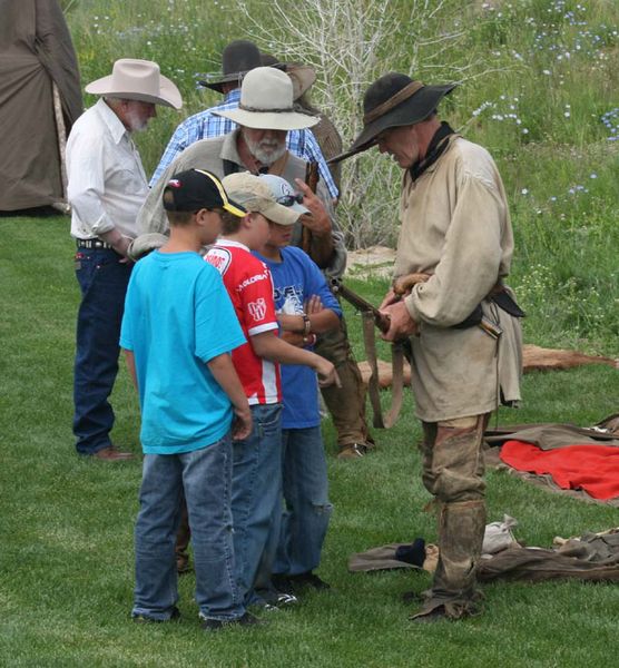 Flintlock. Photo by Dawn Ballou, Pinedale Online.