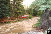 Emergency vehicle. Photo by Wyoming Highway Patrol.