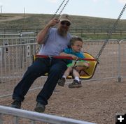 Carnival Ride. Photo by Dawn Ballou, Pinedale Online.