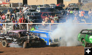 Smokin'. Photo by Dawn Ballou, Pinedale Online.