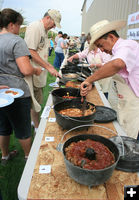 Judging. Photo by Dawn Ballou, Pinedale Online.