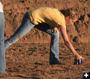 Hard t-shirt balls. Photo by Dawn Ballou, Pinedale Online.