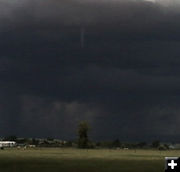 Storm funnel. Photo by Kathy Sandmeier.