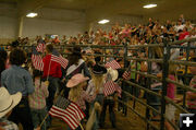 Grand Entry Parade view. Photo by Dawn Ballou, Pinedale Online.