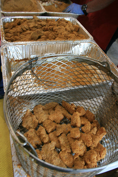 Catfish Fry. Photo by Dawn Ballou, Pinedale Online.