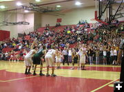 Pinedale Free Throw. Photo by Bob Rule, KPIN 101.1 FM Radio .