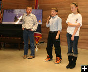 Junior Mushers. Photo by Dawn Ballou, Pinedale Online.