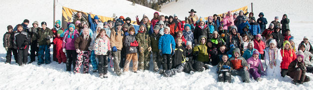 Big Piney Elementary students. Photo by Chris Havener.