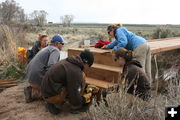 WCC work crew. Photo by Dawn Ballou, Pinedale Online.