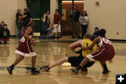 Foul. Photo by Dawn Ballou, Pinedale Online.