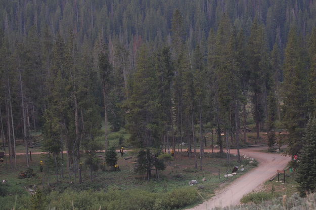 Campground work. Photo by Jason Curry, Great Basin IMT Team 5 Information Officer.