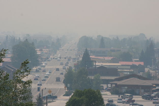 Downtown Pinedale. Photo by Dawn Ballou, Pinedale Online.