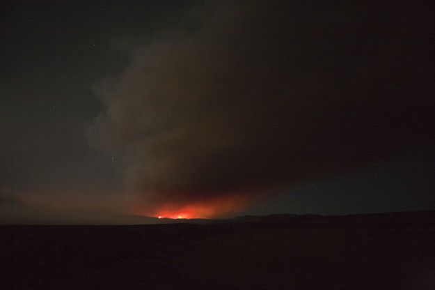 Starlight Smoke Plume . Photo by Dave Bell.