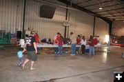 In the firehall. Photo by Dawn Ballou, Pinedale Online.