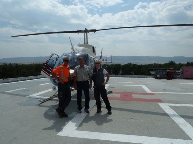 Sublette helicopter help. Photo by Tip Top Search & Rescue.