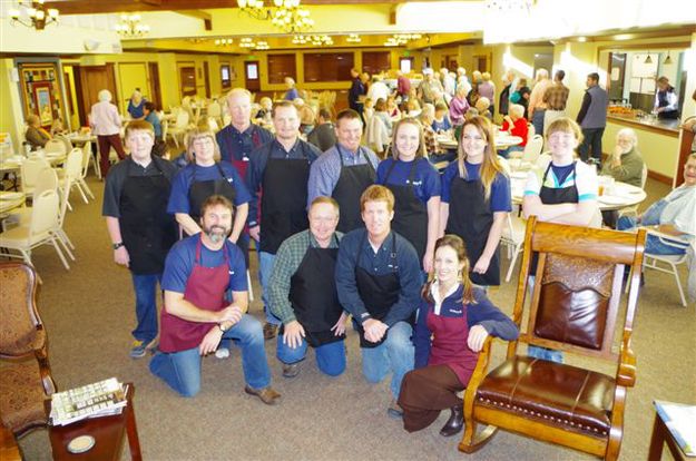 Marbleton Senior Center. Photo by Joan Mitchell, Southwest Sublette County Pioneers Senior Center.