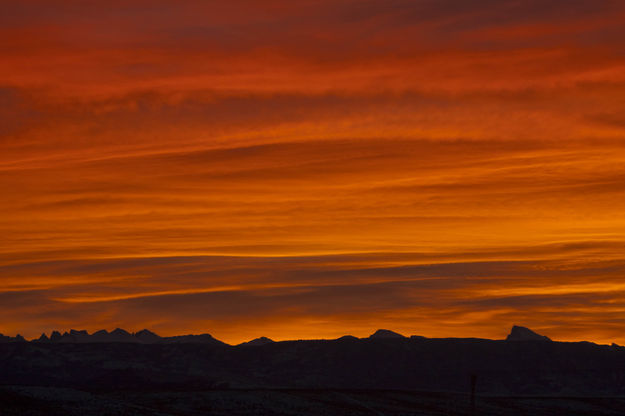 Sunrise over the Winds. Photo by Dave Bell.