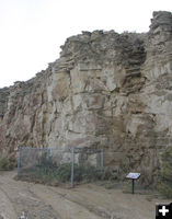 Jim Bridger marker. Photo by Dawn Ballou, Pinedale Online.