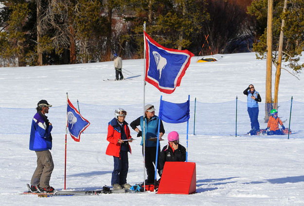 Finish line. Photo by Terry Allen.