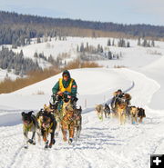 On the trail. Photo by Terry Allen.